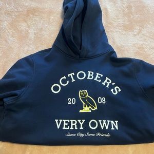 OVO hoodie in Navy.